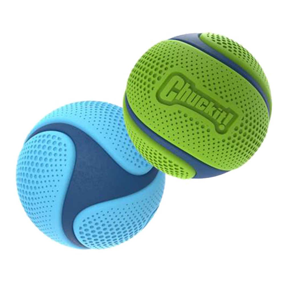 Chuckit! Sniff Fetch Ball Bacon & Peanut Butter M 2-pack