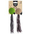 Minus One Filz-Katzenspielzeug Bälle 2er-Pack