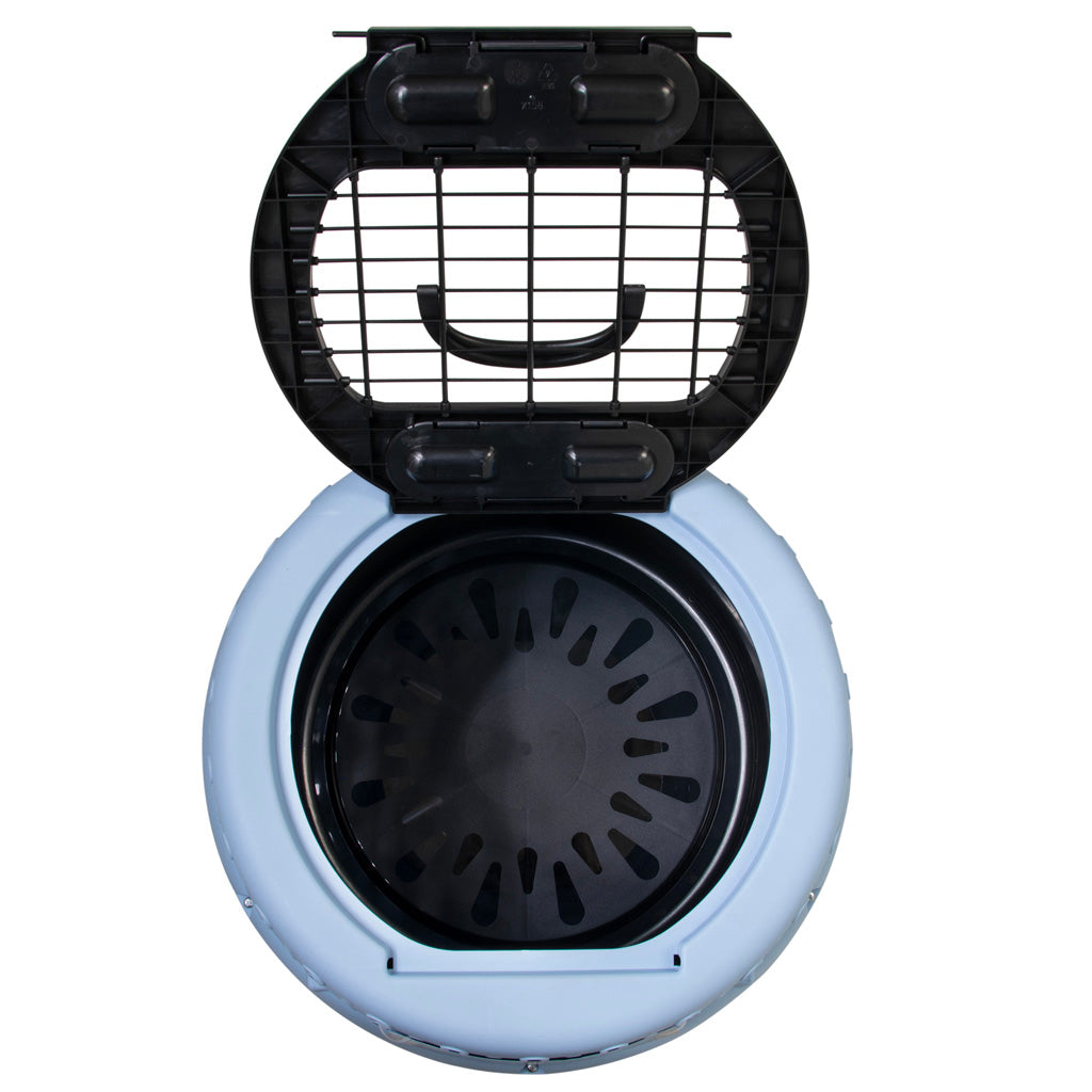 Petmate Get-A-Round Transportbox für Katzen Blau