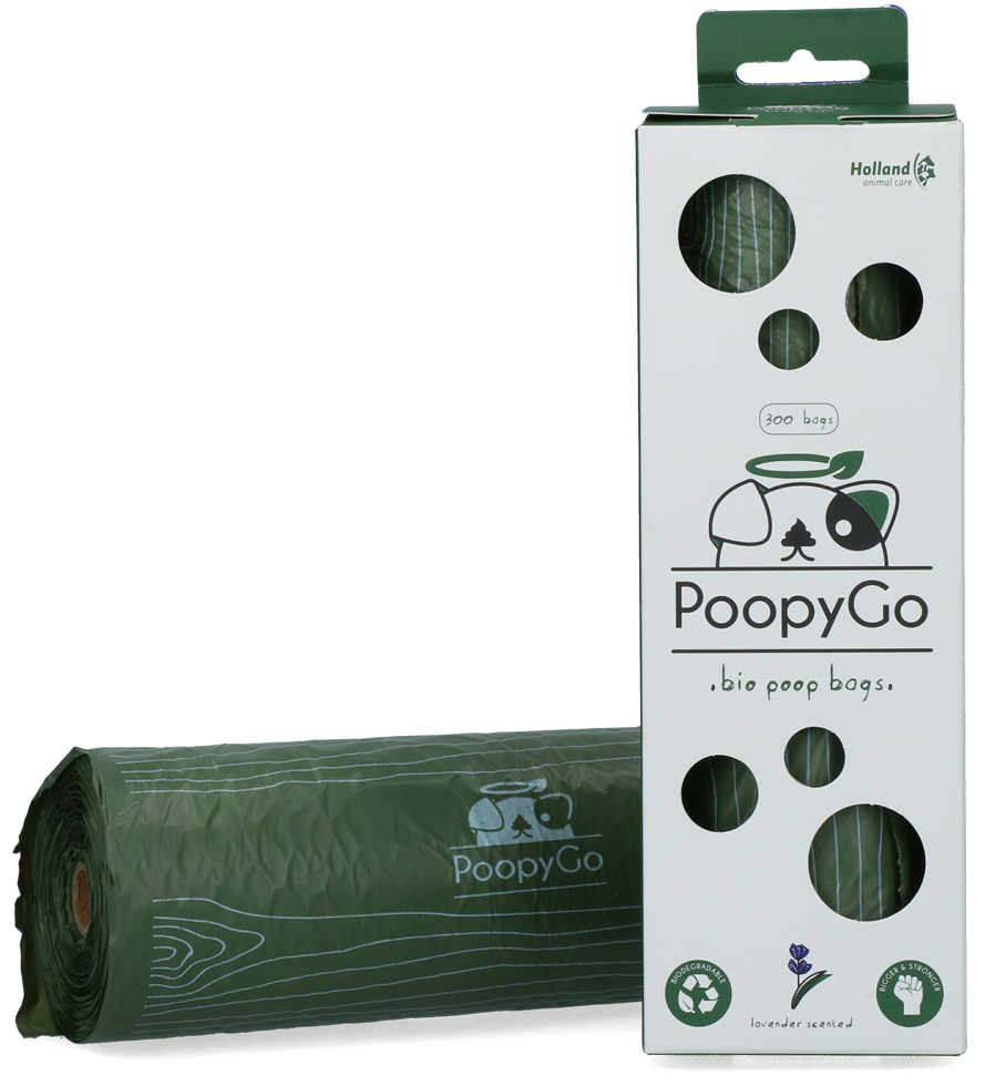 PoopyGo Eco friendly  Beutel-Box Lavendelduft (300 st)