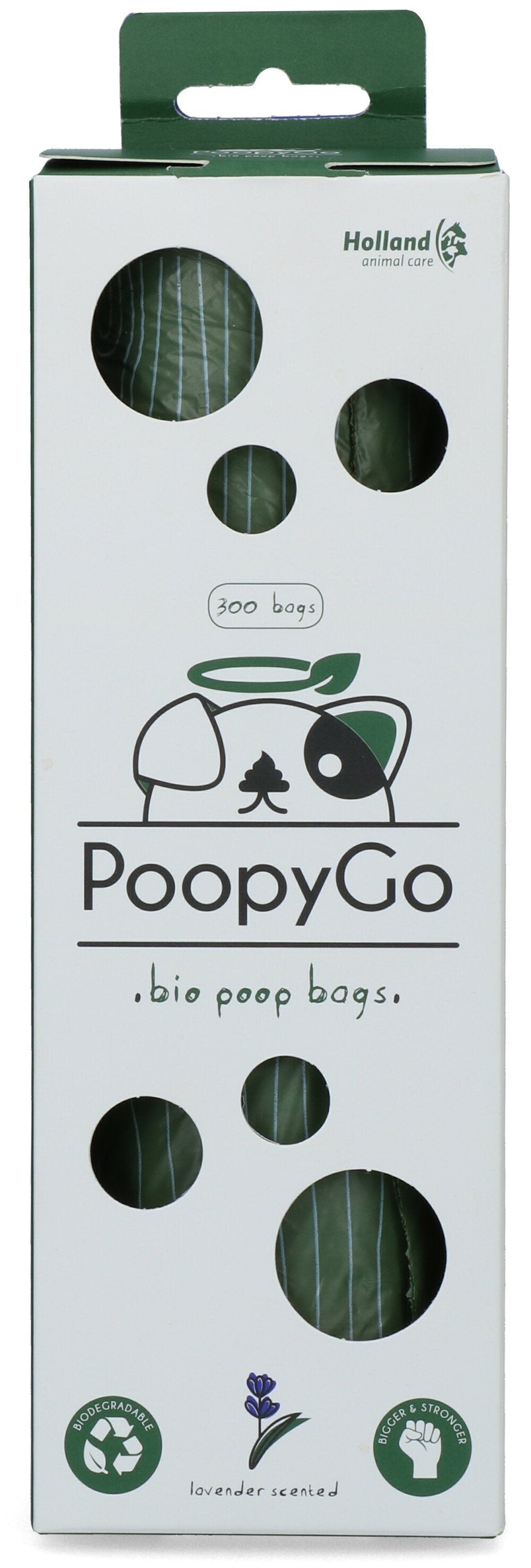 PoopyGo Eco friendly  Beutel-Box Lavendelduft (300 st)
