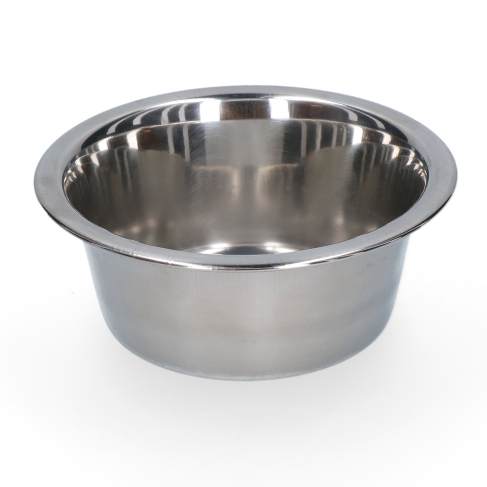 Futter-/Trinknapf Edelstahl Ø 13 cm