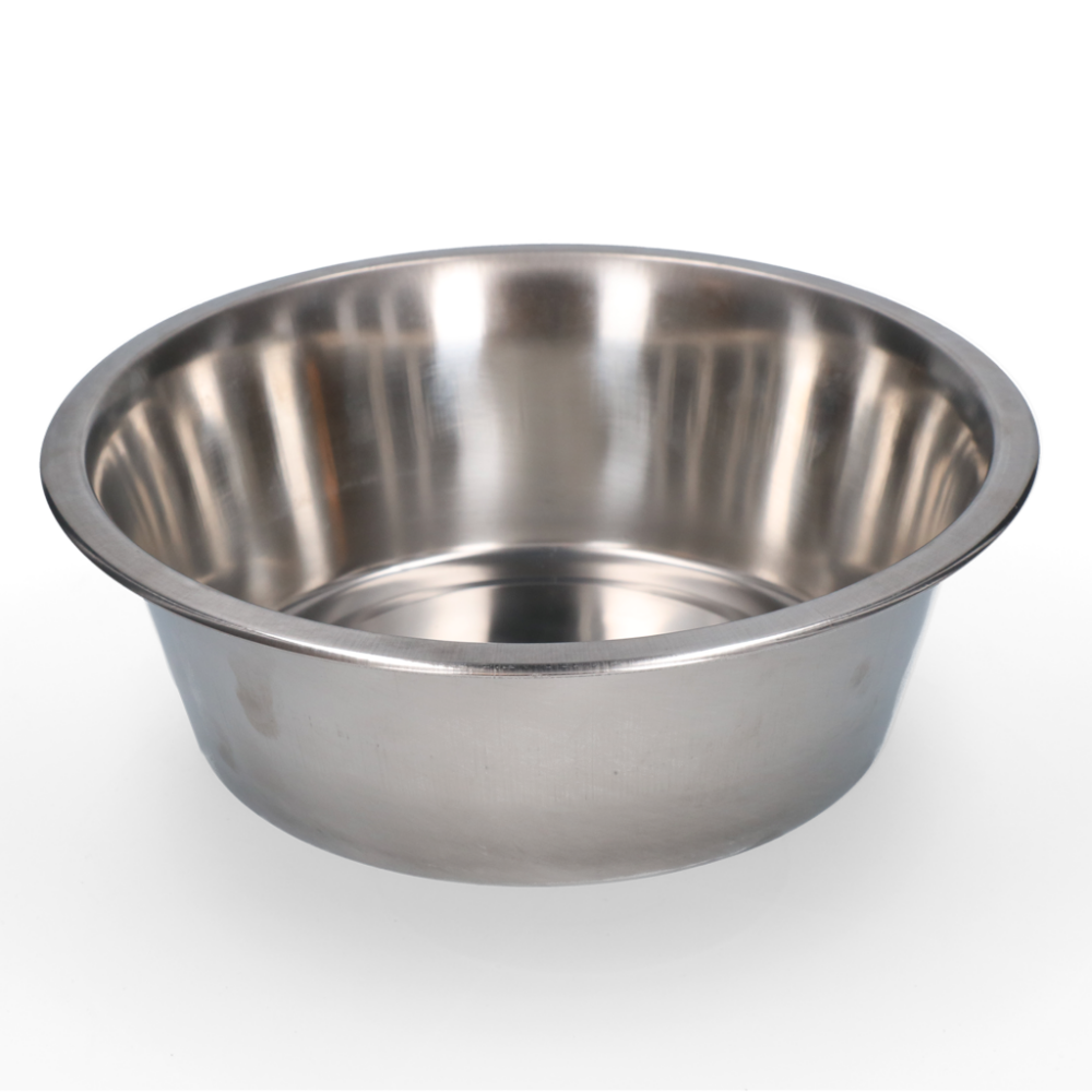 Futter-/Trinknapf Edelstahl Ø 25 cm