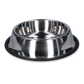 Antislip Futter- und Trinknapf Edelstahl 1,80 ltr Ø 29 cm